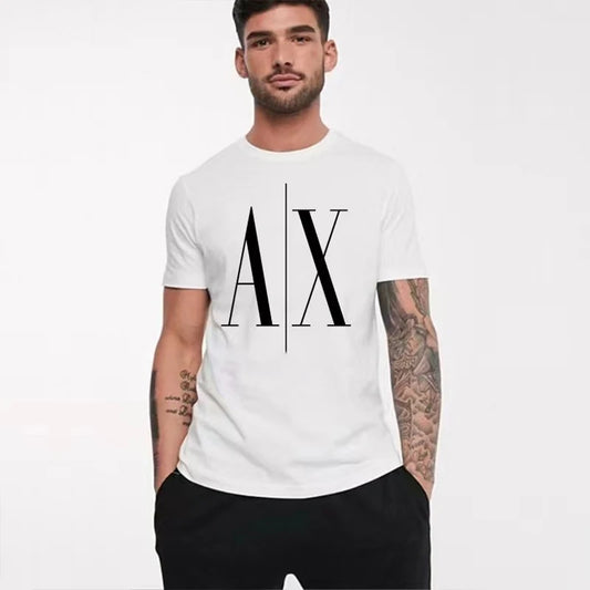 2023 New Oversized Cotton T-shirts For Men Sports High Quality Tshirt Summer Letter Printing Streetwear Casual Short Sleeve Tees